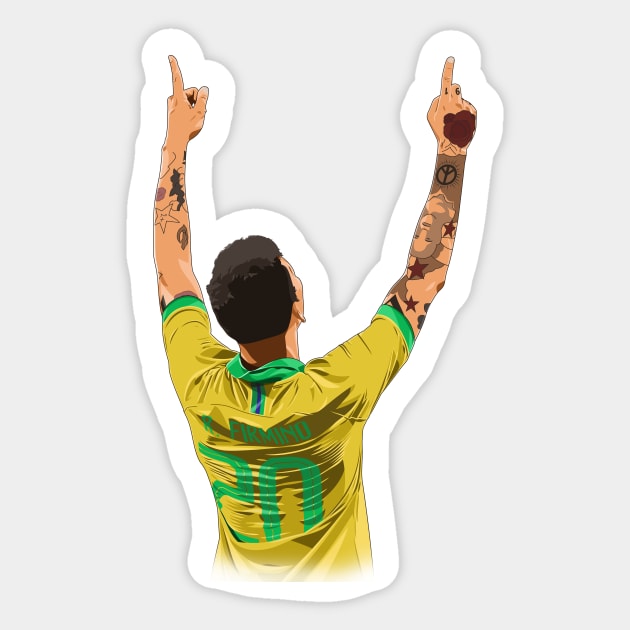 Roberto Firmino Sticker by Ades_194